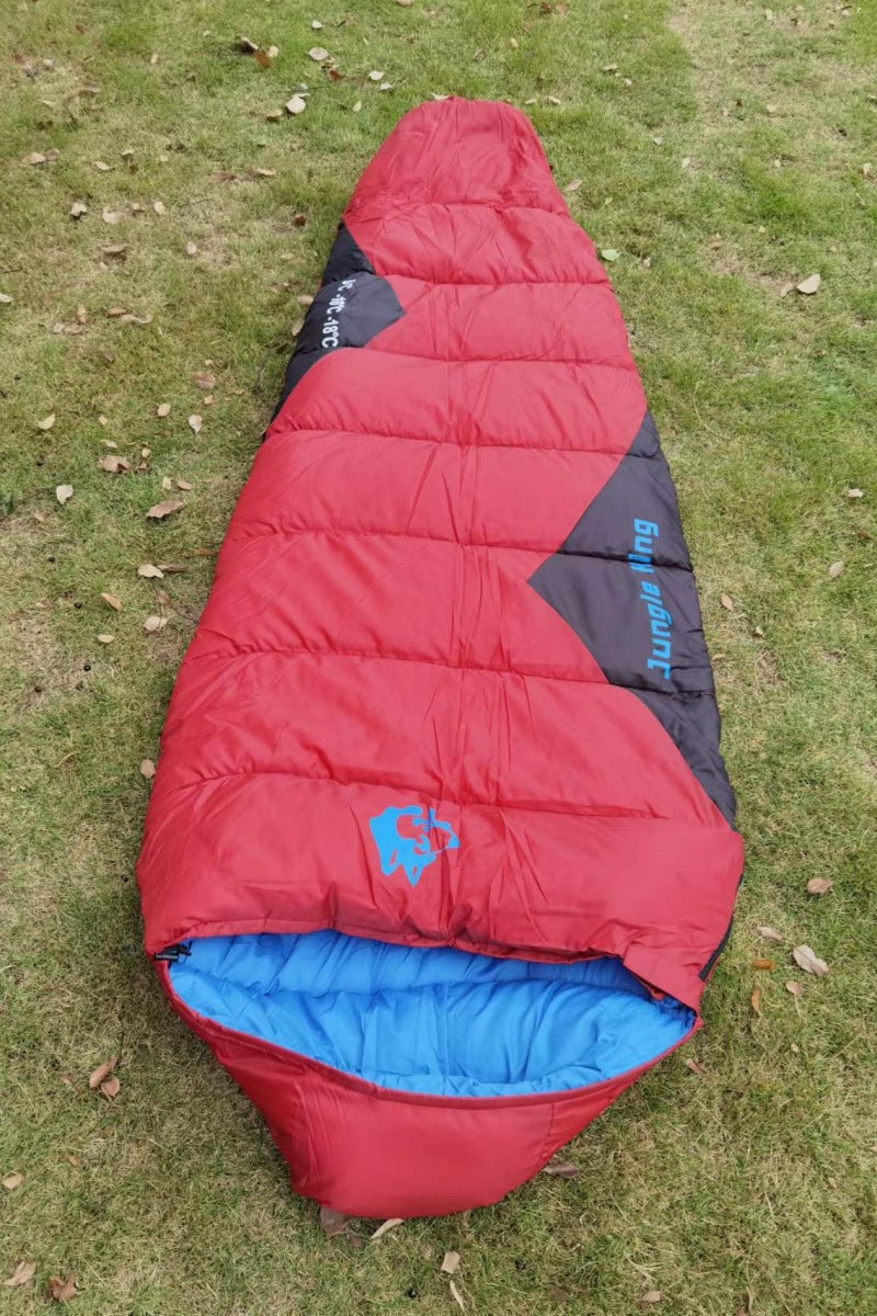 Outdoor-Winterschlafsack – Komfort bis 0 °C, Limit bis -18 °C - ExploreZone