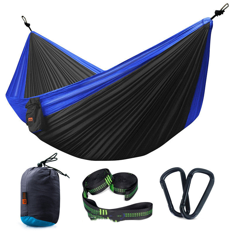 Outdoor-Hängematte – extra breit & mit stabilen Gurten - ExploreZone