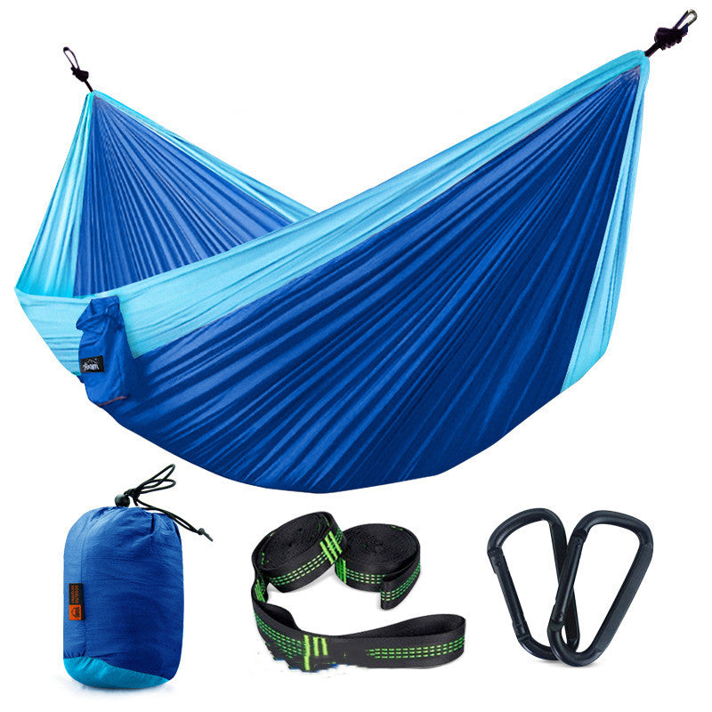 Outdoor-Hängematte – extra breit & mit stabilen Gurten - ExploreZone