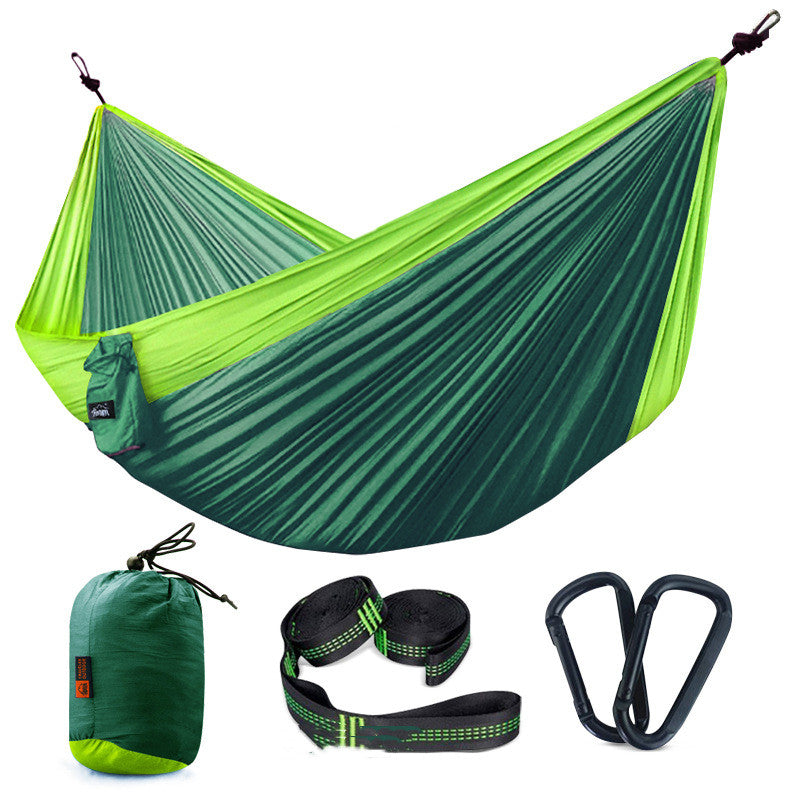 Outdoor-Hängematte – extra breit & mit stabilen Gurten - ExploreZone