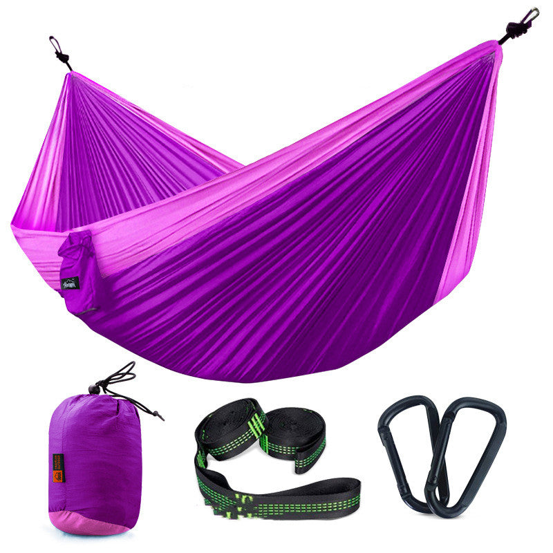 Outdoor-Hängematte – extra breit & mit stabilen Gurten - ExploreZone