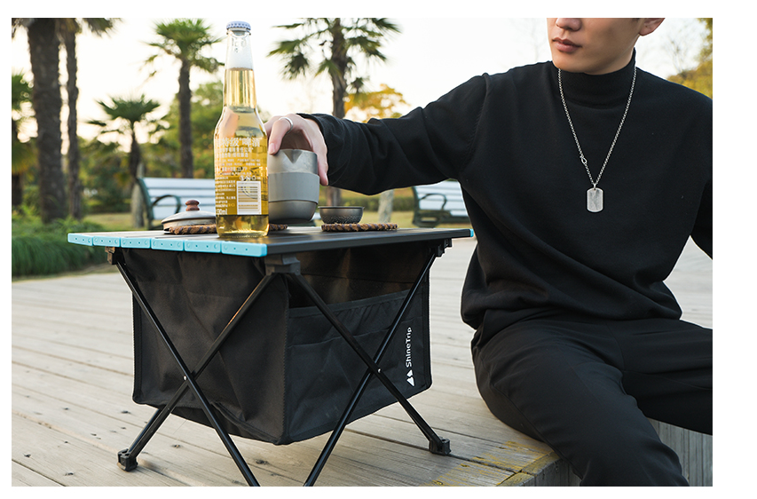 Faltbarer Campingtisch aus Aluminium – leicht & robust, 3 Größen - ExploreZone