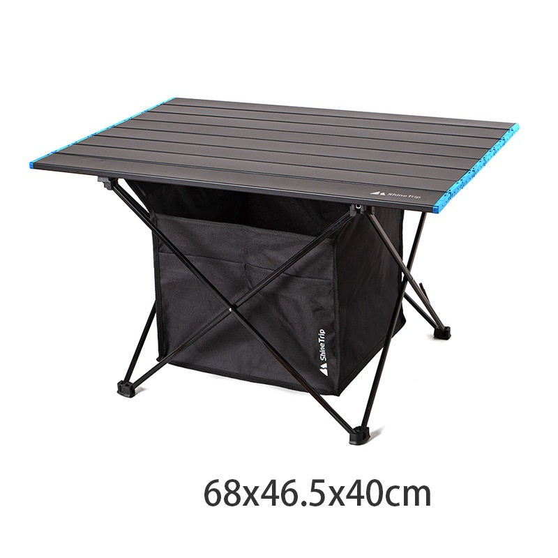 Faltbarer Campingtisch aus Aluminium – leicht & robust, 3 Größen - ExploreZone