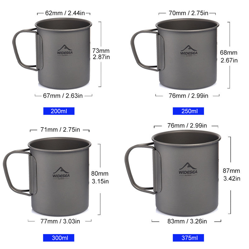 Titan Becher mit Deckel – 7 Größen - ExploreZone