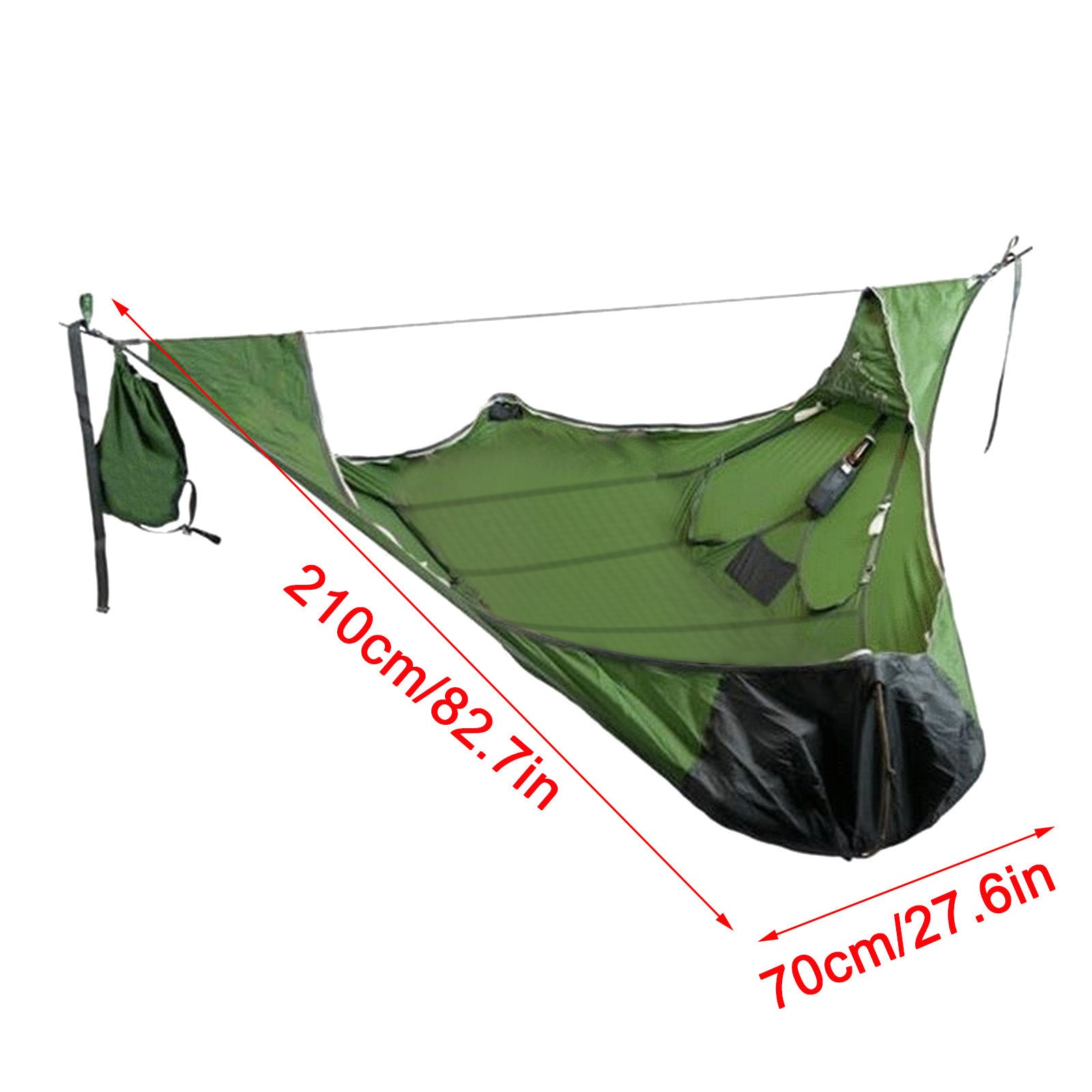 Flat Lay Hängematte mit Aufhängeset – Ultrabequem & kompakt fürs Camping - ExploreZone