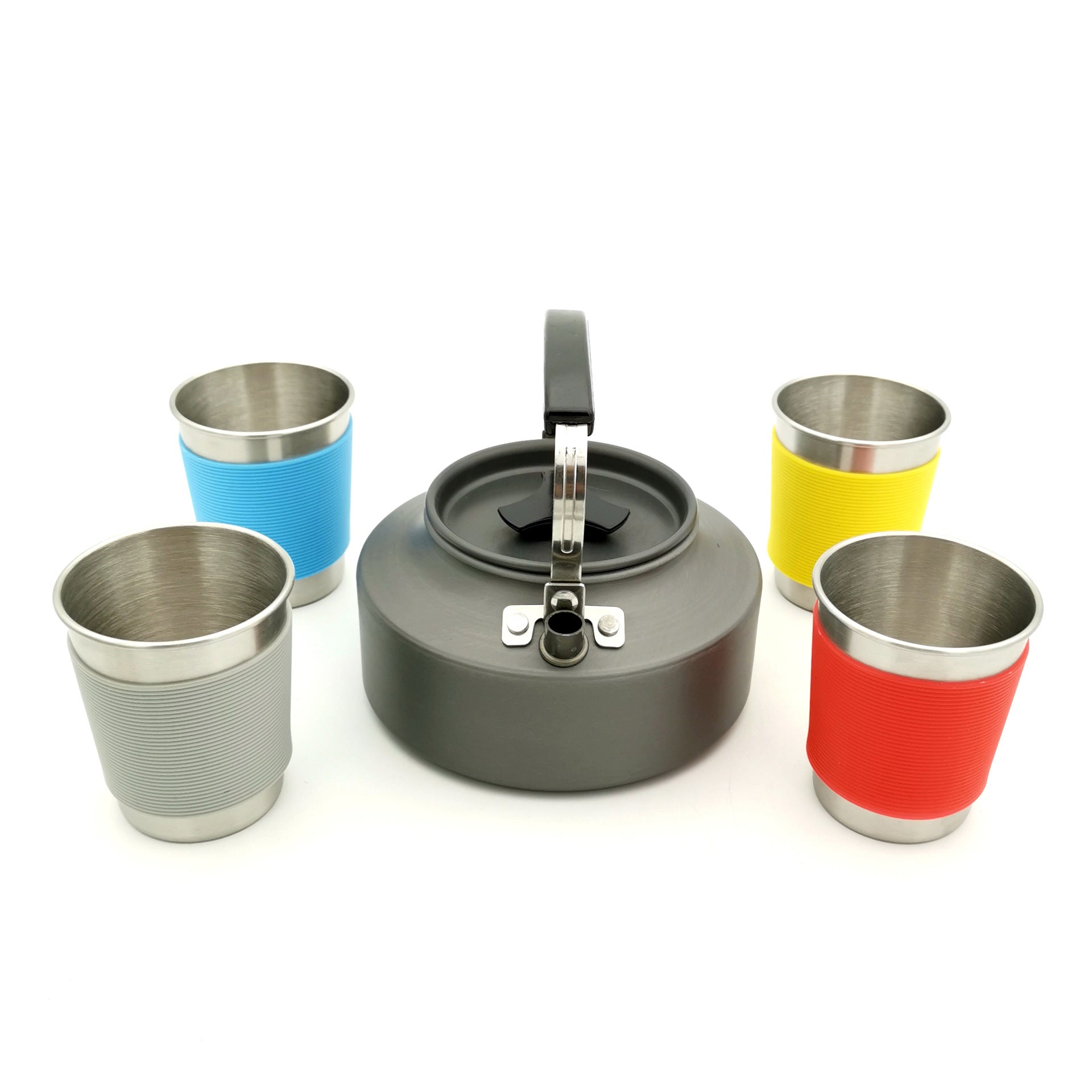 Camping Kochgeschirr Set XL für 4 Personen - ExploreZone