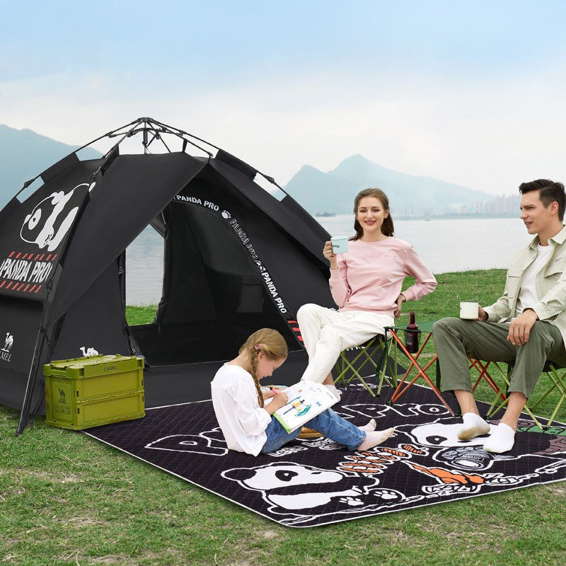 Panda Pro 3-Personen-Zelt – Schnellaufbau, wetterfest & stylisch - ExploreZone