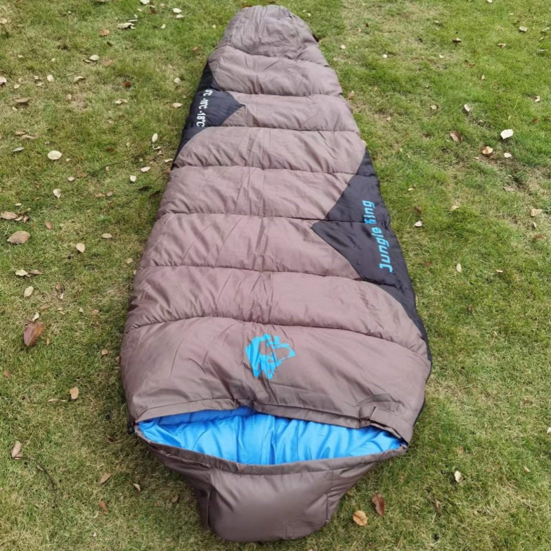 Outdoor-Winterschlafsack – Komfort bis 0 °C, Limit bis -18 °C - ExploreZone