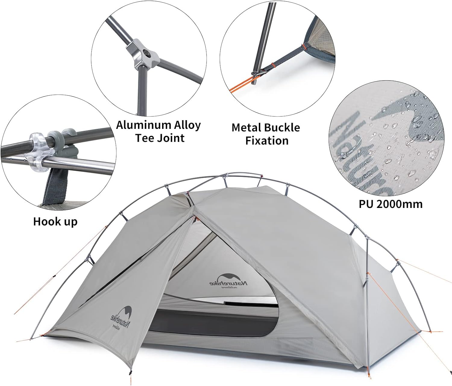 Ultraleichtes 1-Personen-Zelt Pro – für Trekking & Solo-Abenteuer - ExploreZone