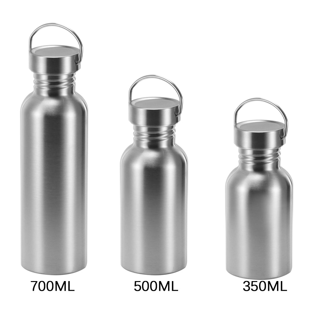 Edelstahl Wasserflasche – BPA-frei, robust & pur – 350–700 ml - ExploreZone