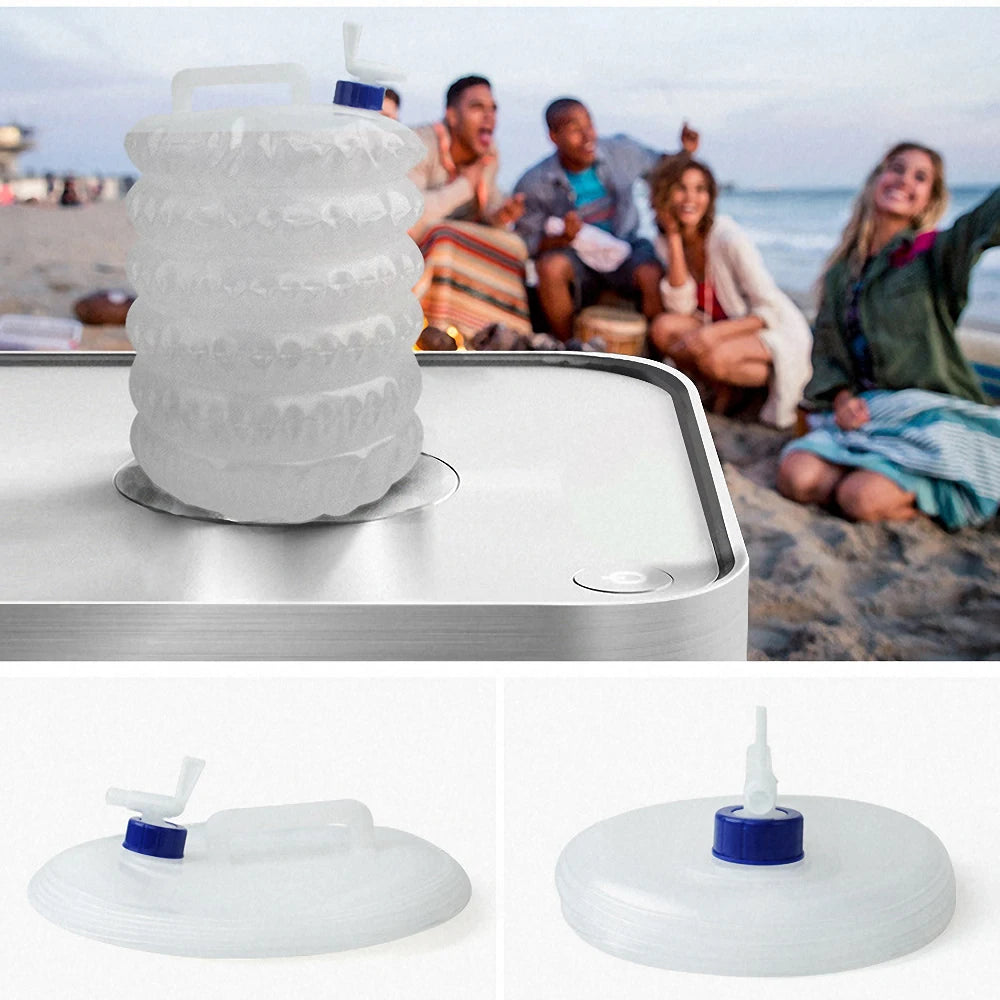 Faltbarer Wasserkanister – 3 bis 15 Liter, ideal für Outdoor & Camping - ExploreZone