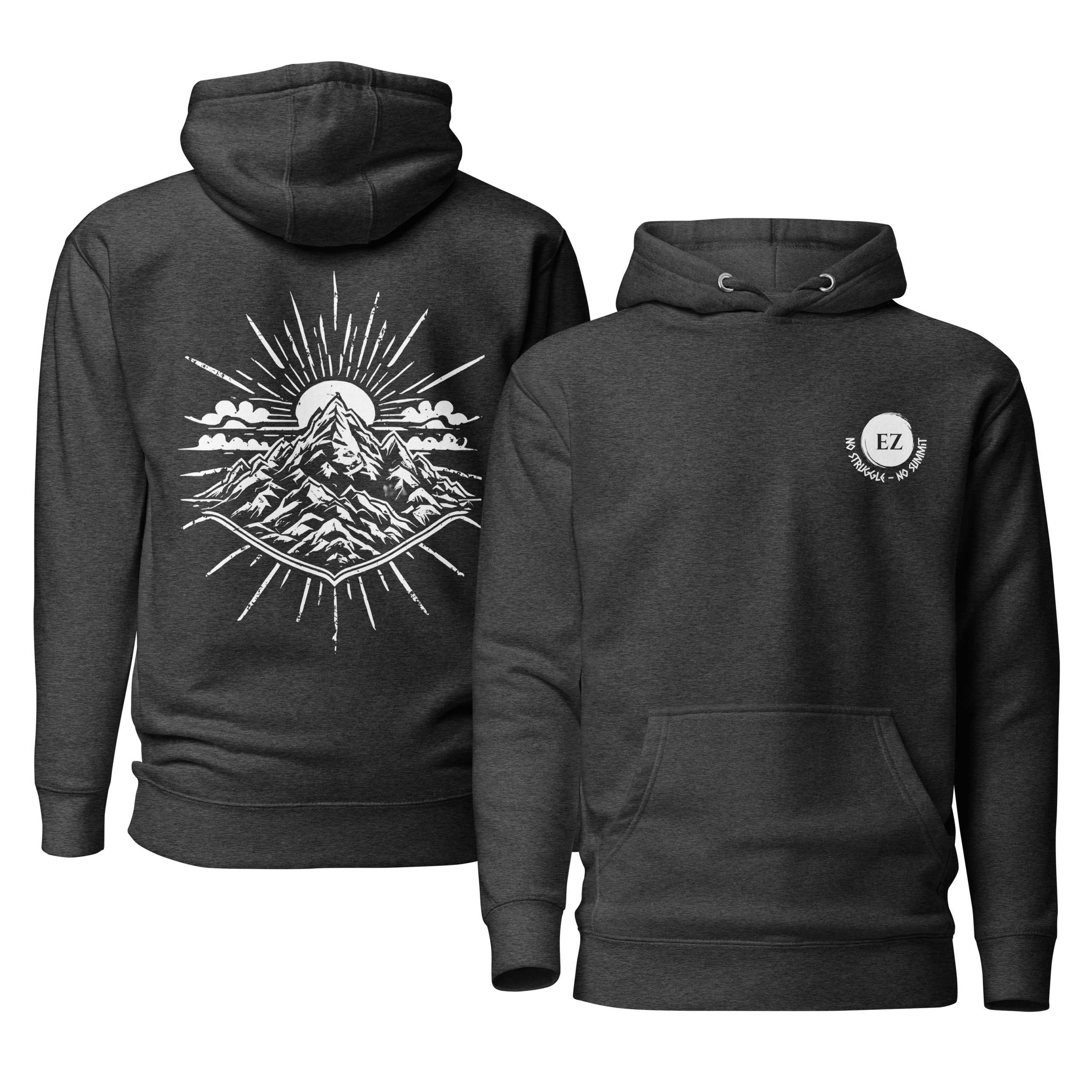 No Struggle No Summit Unisex-Kapuzenpullover