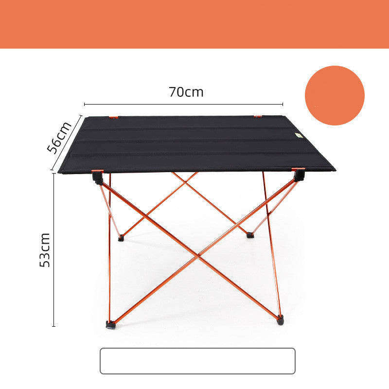 Ultraleichter Klapptisch – Aluminium für Camping & Picknick - ExploreZone