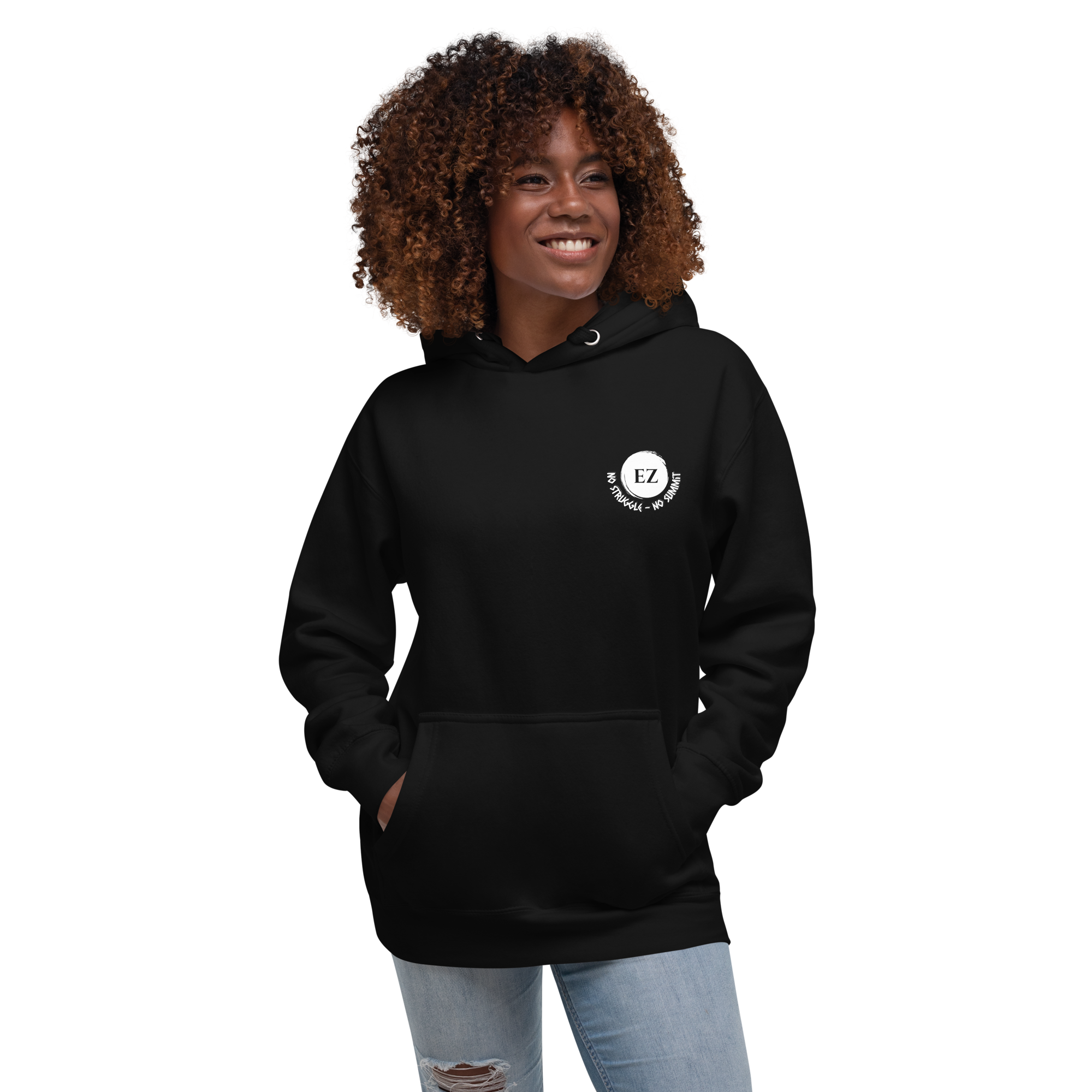 No Struggle No Summit Unisex-Kapuzenpullover