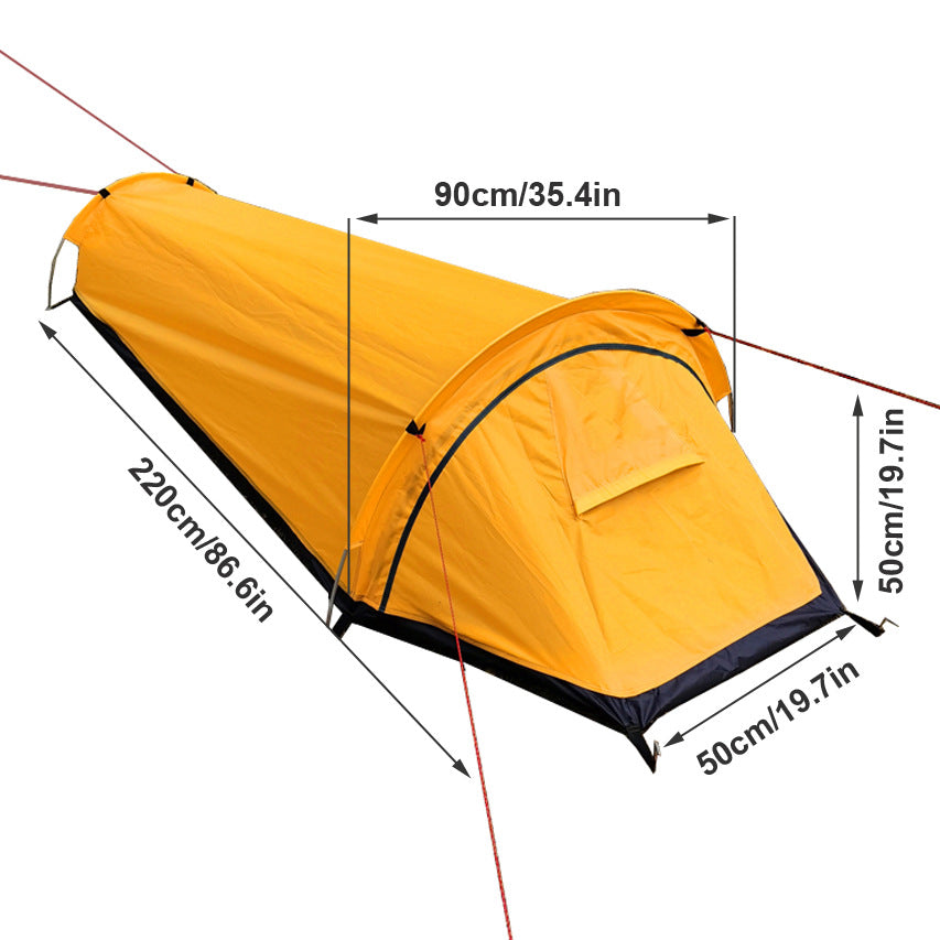 1-Personen Biwakzelt – Leicht, wetterfest, ideal für Trekking - ExploreZone