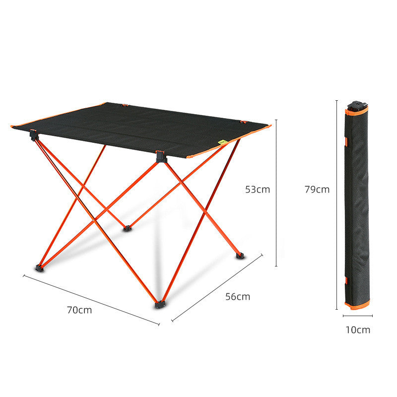 Ultraleichter Klapptisch – Aluminium für Camping & Picknick - ExploreZone