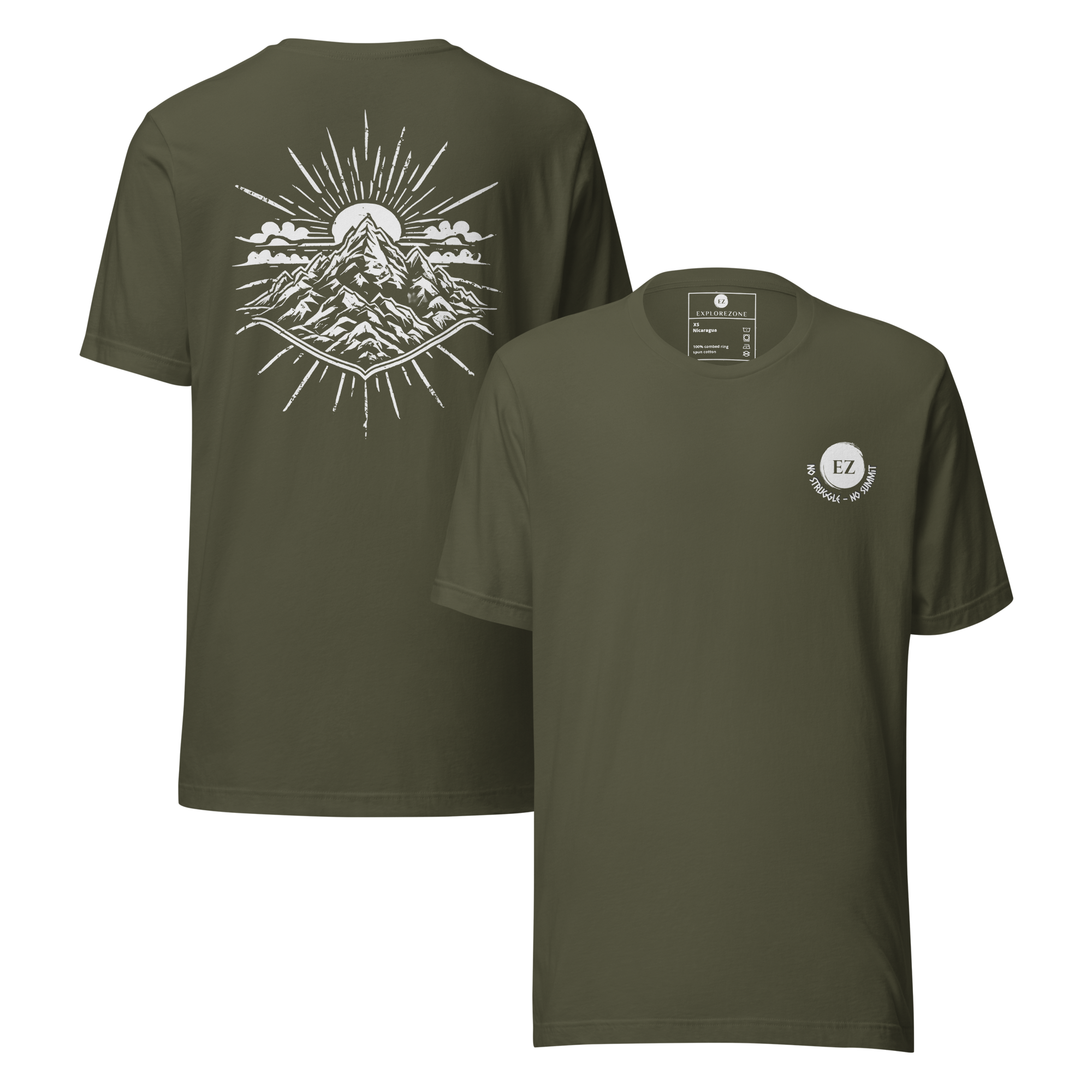 No Struggle No Summit Unisex-T-Shirt