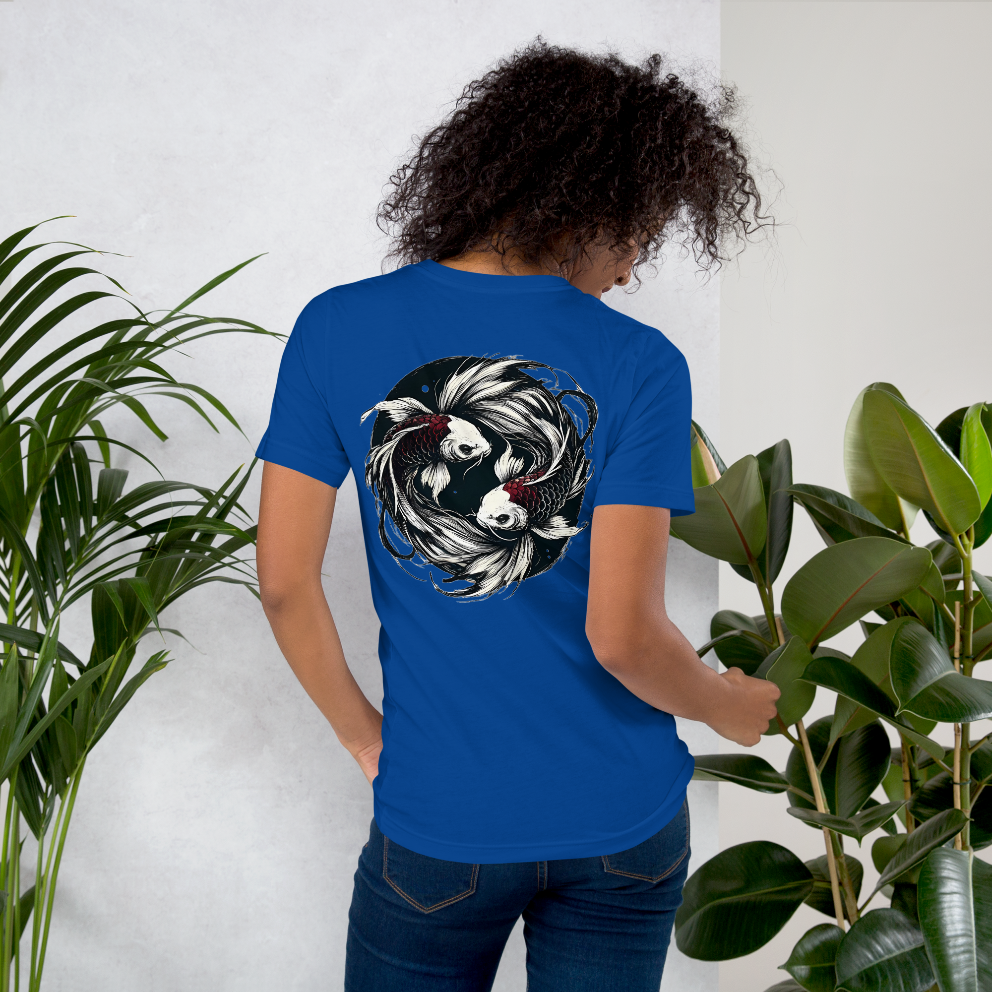 Koi Spirit Unisex T-Shirt – Kampfgeist & Ruhe