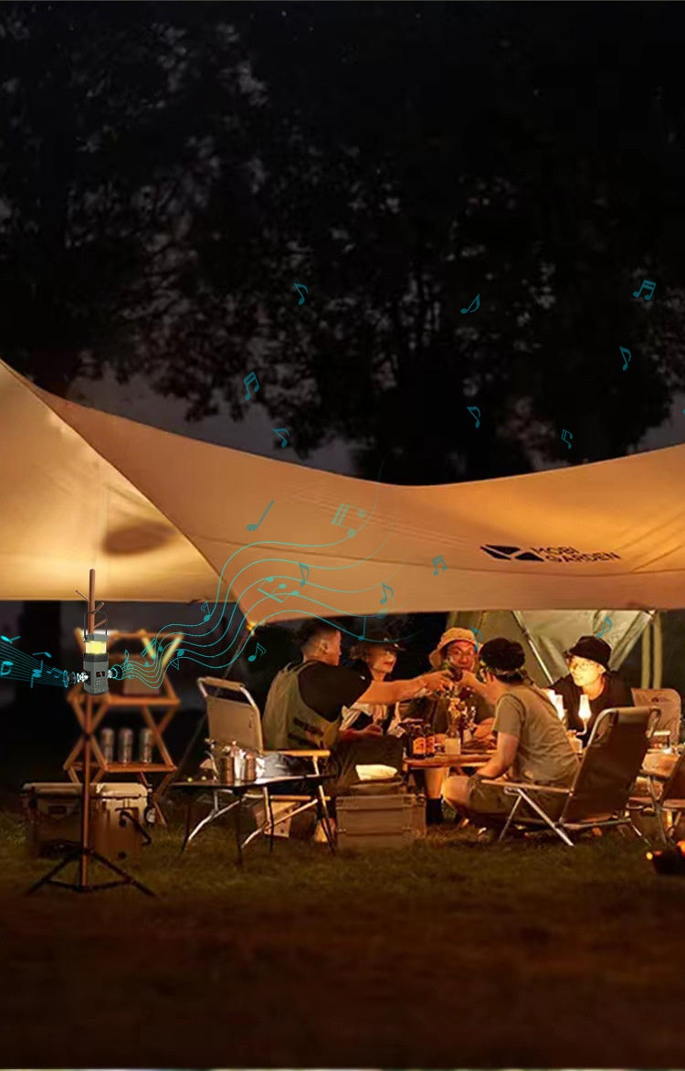 Tragbares Notfallradio mit Powerbank, Licht & Bluetooth - ExploreZone