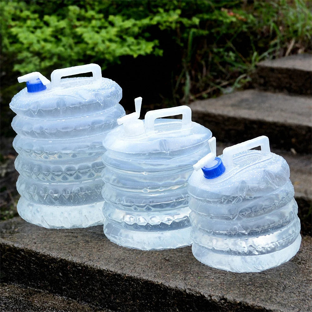 Faltbarer Wasserkanister – 3 bis 15 Liter, ideal für Outdoor & Camping - ExploreZone